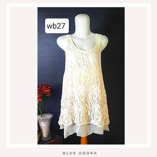Mididress brukat brand jepang