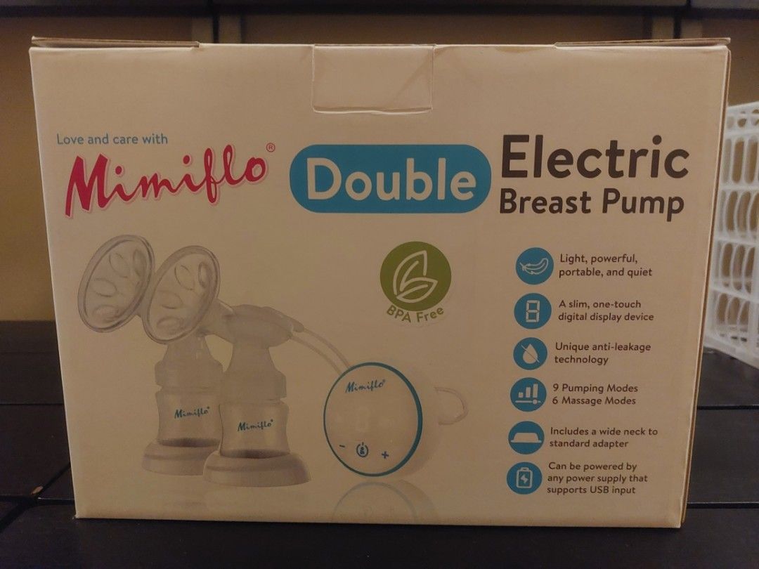 Mimiflo double electric breast pump (Category: Breastfeeding & Bottle Feeding) located in Manila. Submitted by jayar29 (Listing ID 1233305351, Image 3). Description: Almost brand new... all parts complete. Price is negotiable for serious buyer Buyer pays for shipping fee. Can do meet ups/free delivery near BF homes paranaque or nearby areas for sure buyers..
