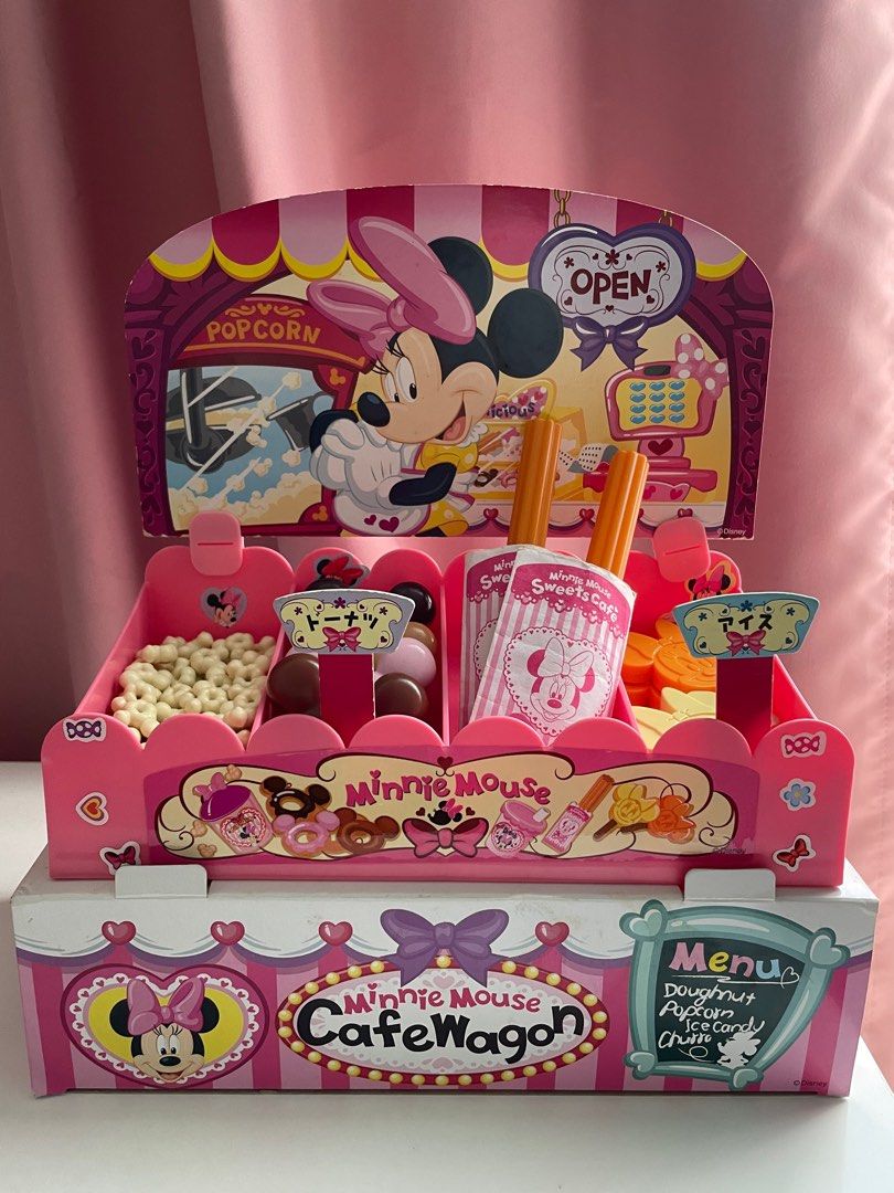 Minnie Mouse Cafe Wagon, Hobbies & Toys, Toys & Games on Carousell