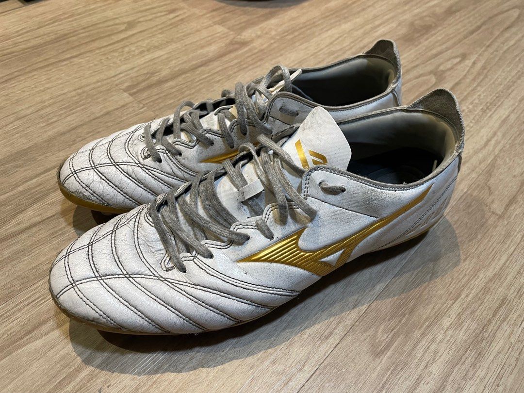 Mizuno Morelia Neo 3 Pro AG White Gold Men s Fashion Footwear