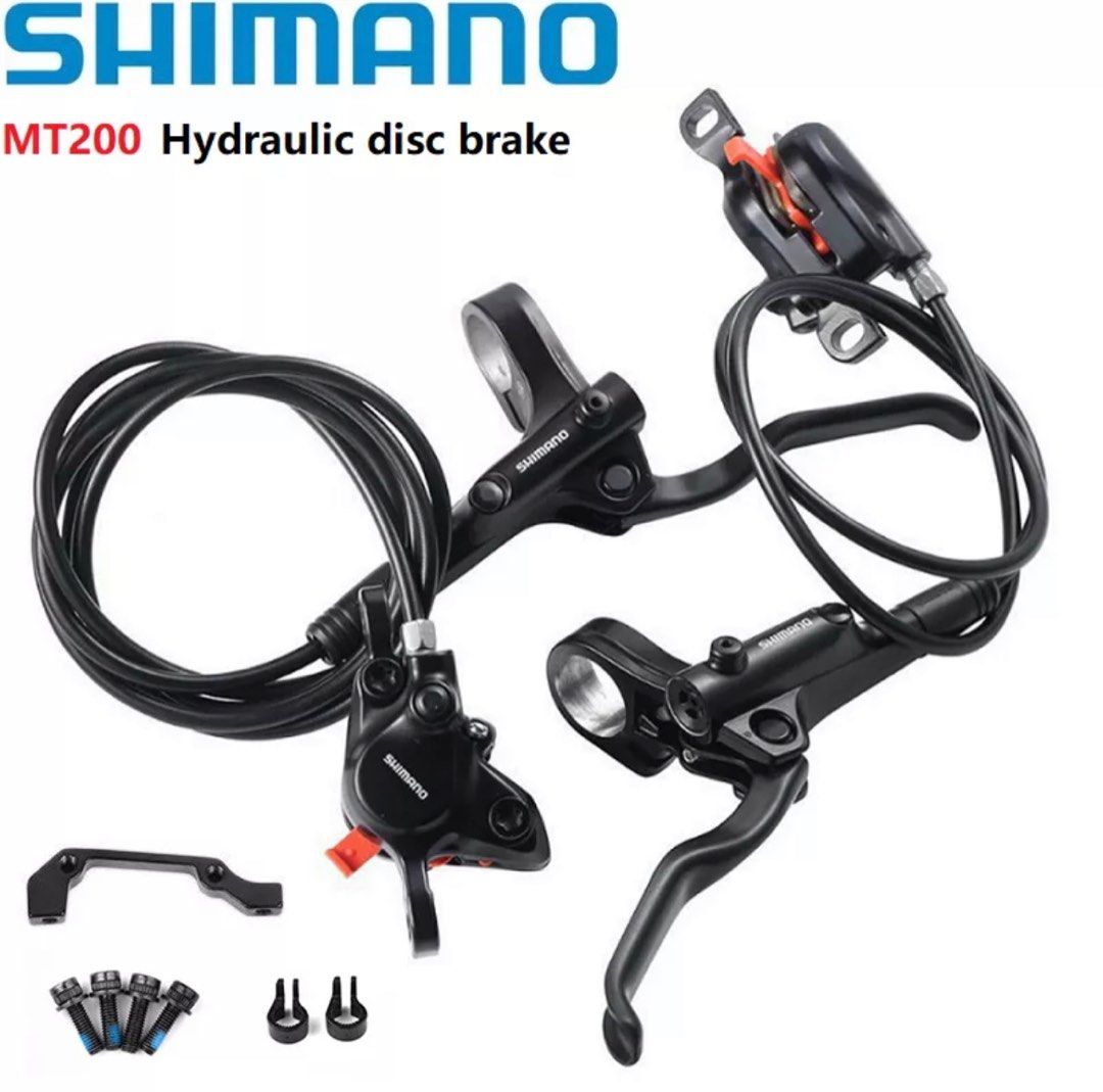 MT 200 hydraulic brakes set shimano Sports Equipment Bicycles Parts Parts Accessories on Carousell