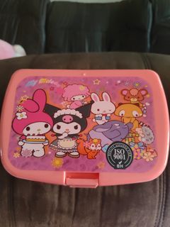 Skater My Melody & Kuromi Lunch Box 530ml As Shown in Figure One Size