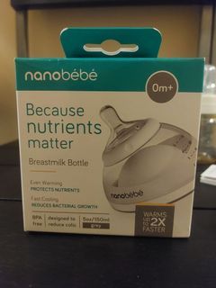 Nanobebe 270ml and 150ml bottles