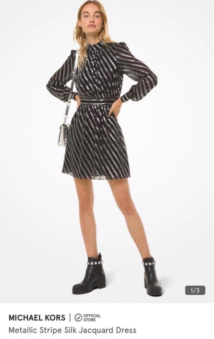 Michael kors long sleeve dress top