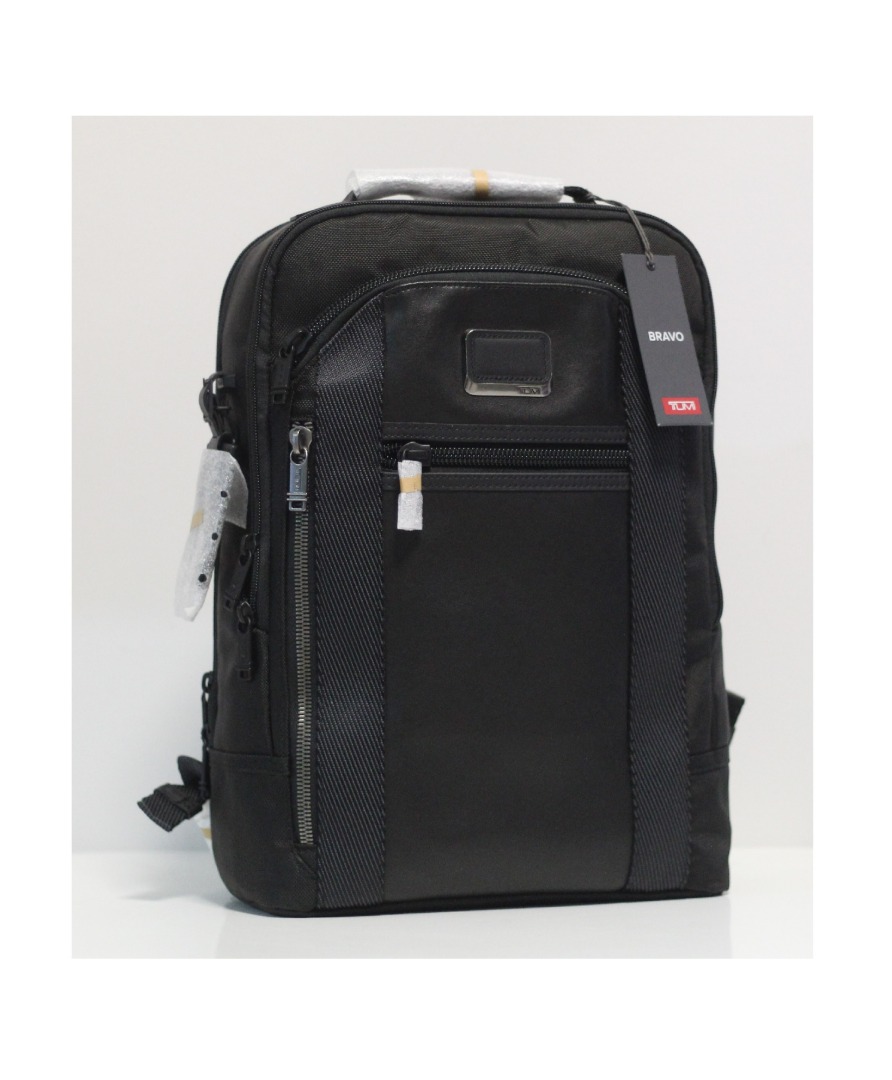 New Tumi 232682D - Black Davis Backpack / 17