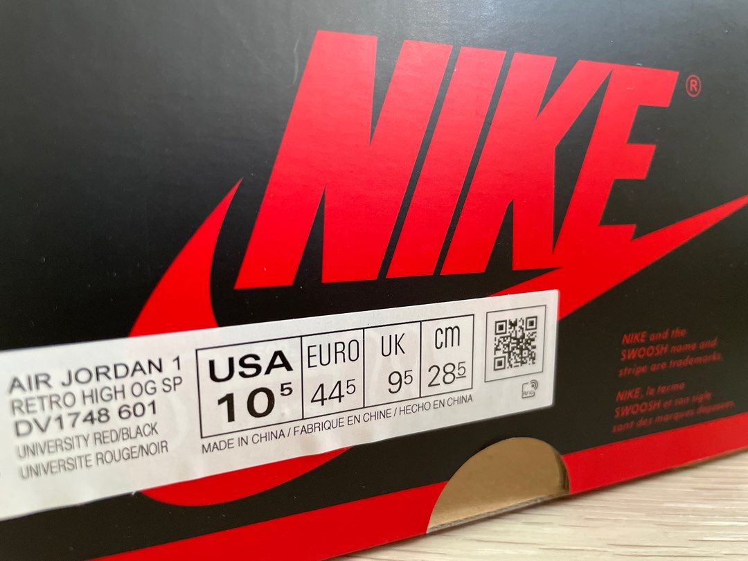 Nike Air Jordan 1 x Spiderverse Next Chapter US10.5