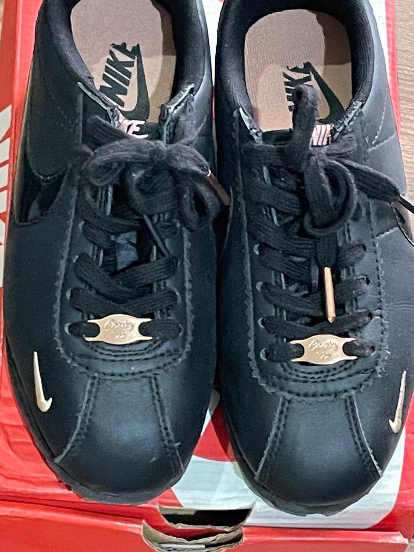 Nike Cortez Black Rose-Gold Size 6, Women's Fashion, Footwear, Sneakers on  Carousell