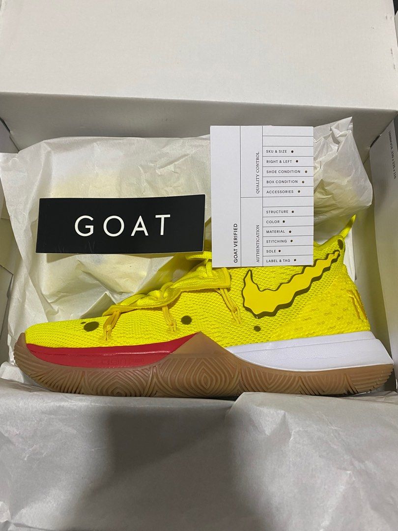 Spongebob shop shoes goat