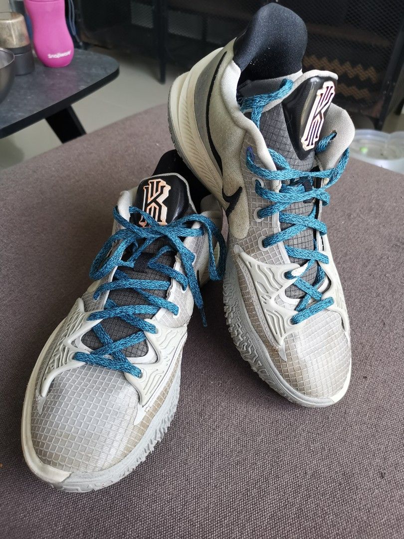 Nike Kyrie Low 4 Basketball Shoes - Grey/ Black, Men'S Fashion, Footwear,  Sneakers On Carousell