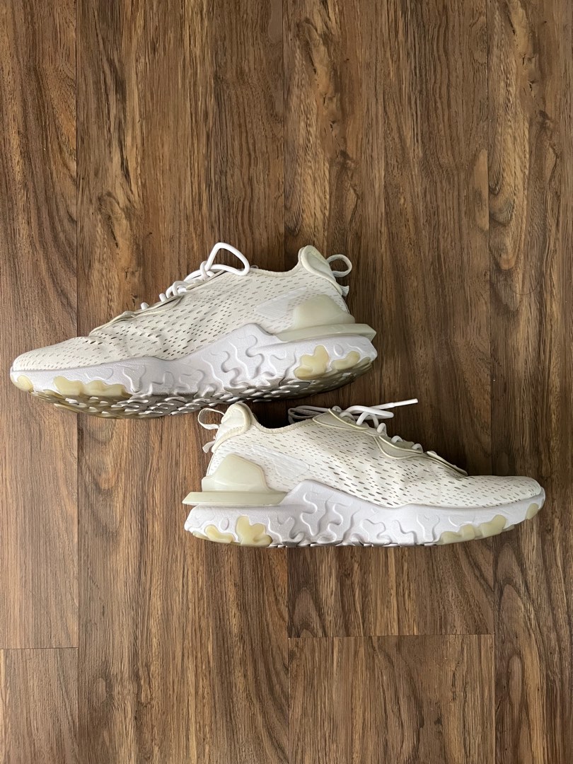 Nike React Vision Triple White Men s Fashion Footwear Sneakers