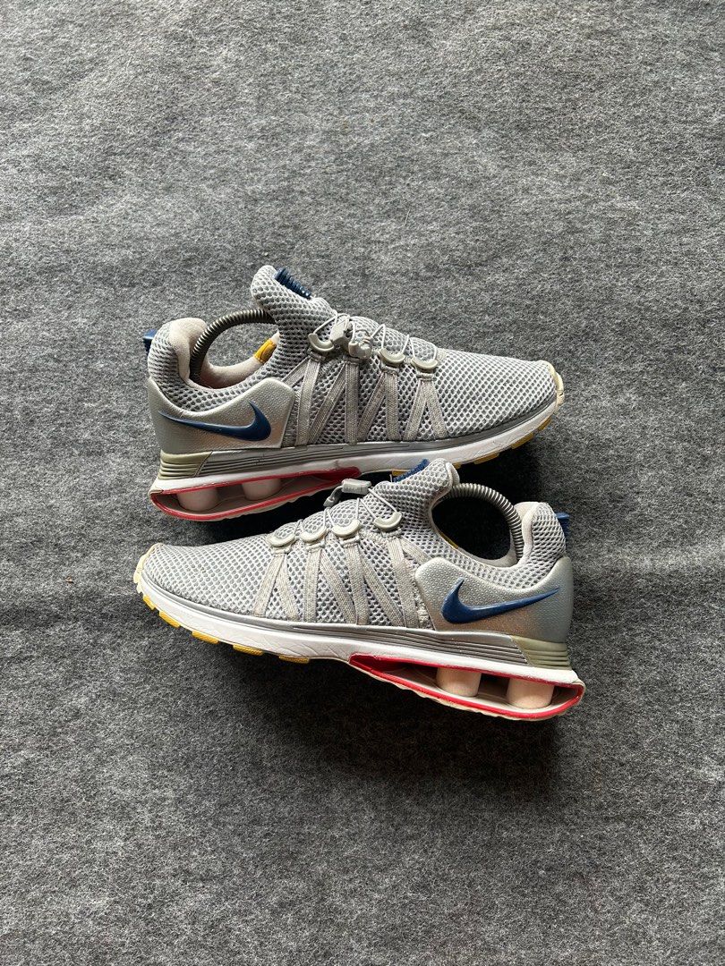 Nike shox gravity silver cheap