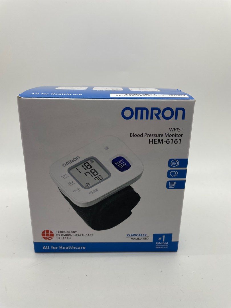 Omron Blood Pressure Monitor HEM6161, Health & Nutrition, Health