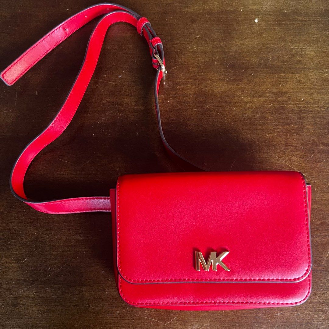 Michael michael kors mott leather belt bag outlet