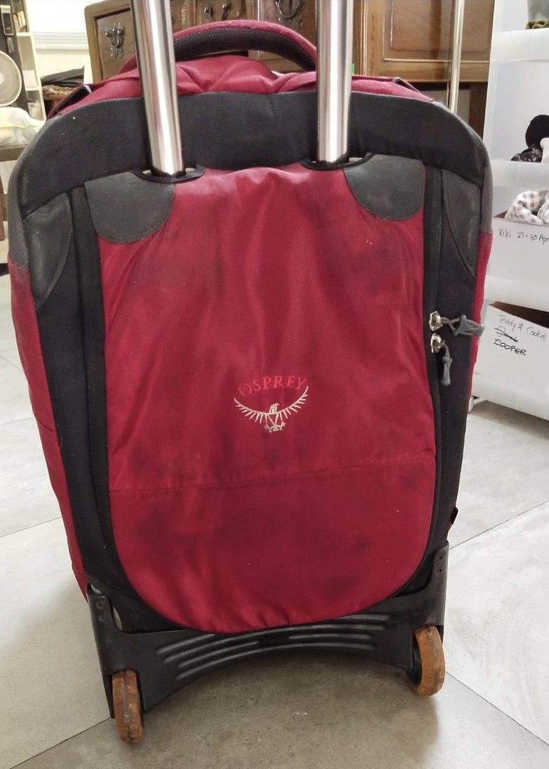 OSPREY Convertible Wheeled Travel Backpack, Hobbies & Toys, Travel