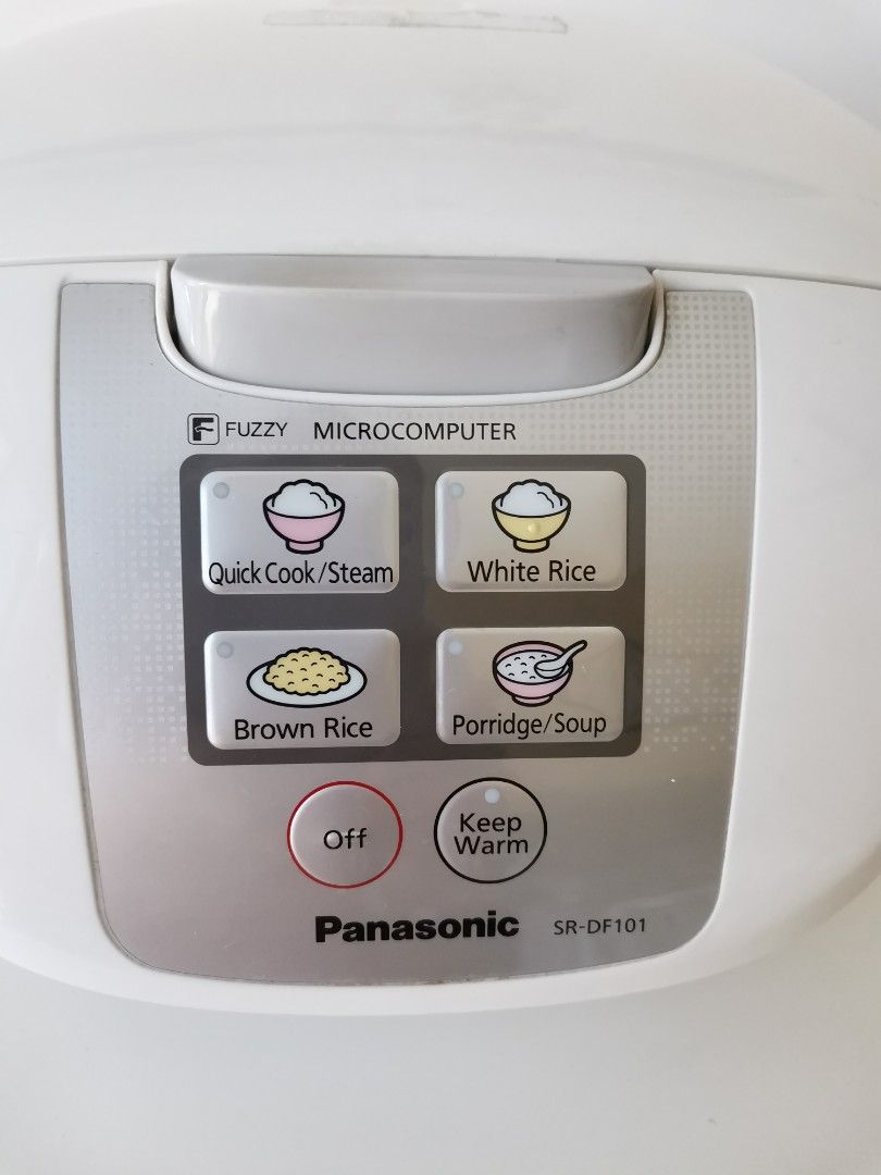 Panasonic Rice Cooker (Periuk Nasi) SRDF101 (1.0L) Nonstick inner pot