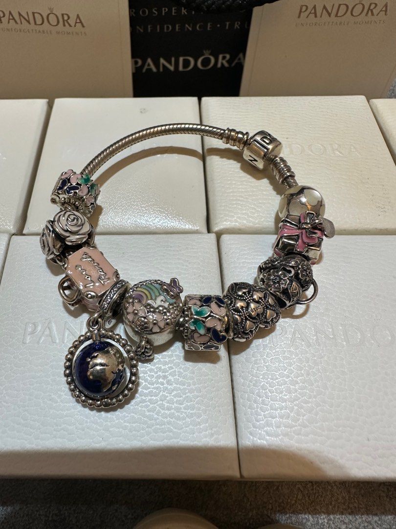 Pandora bracelet and charms authentic Women s Fashion Jewelry