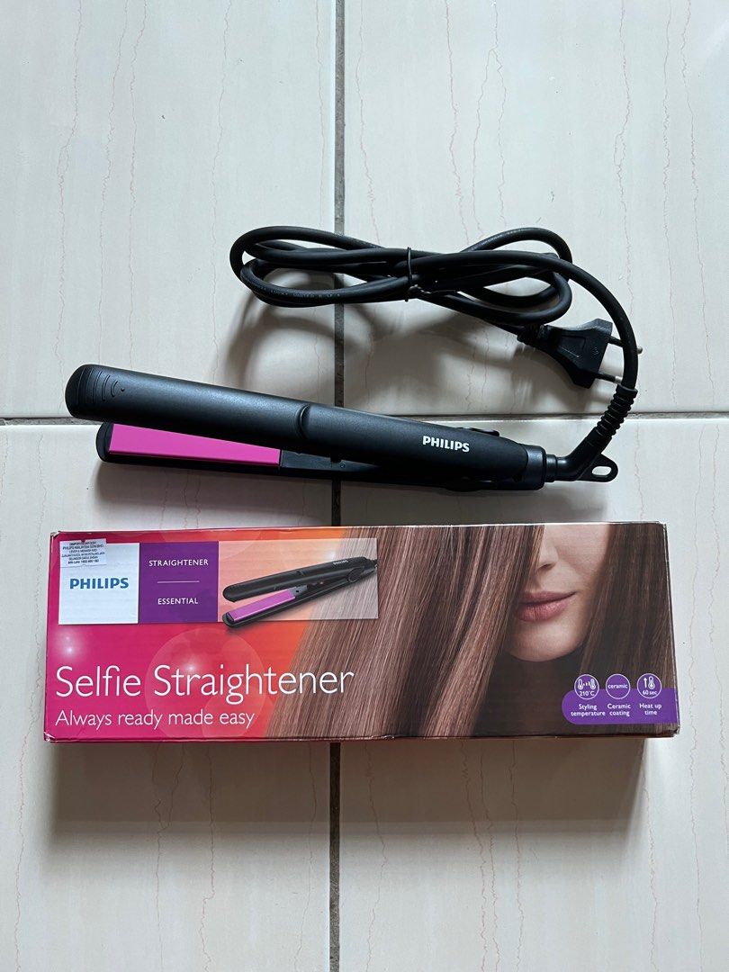 Philips selfie hair deals straightener price
