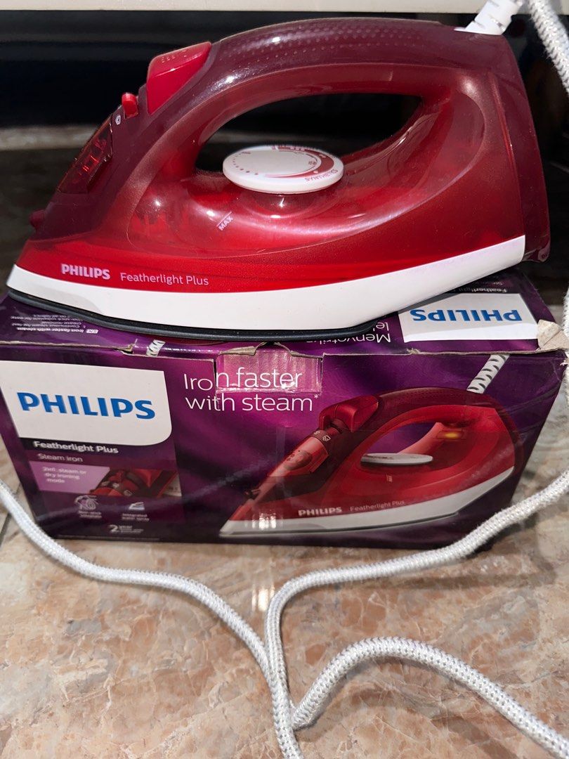 Harga setrika philips steam iron discount
