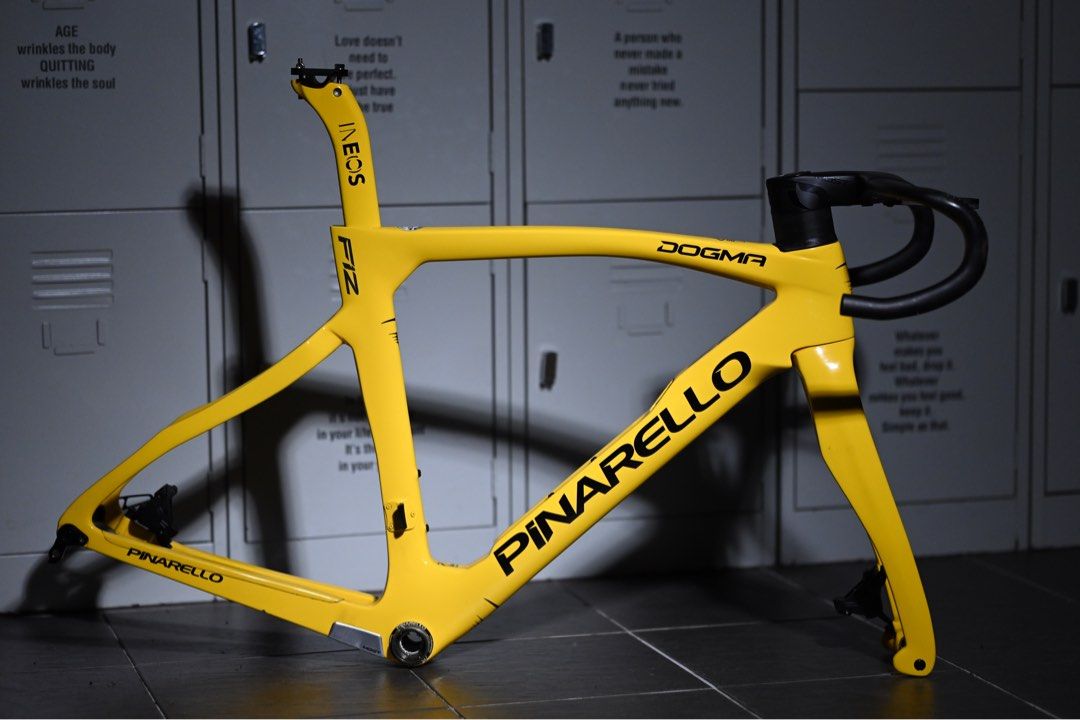 Pinarello f12 yellow on sale