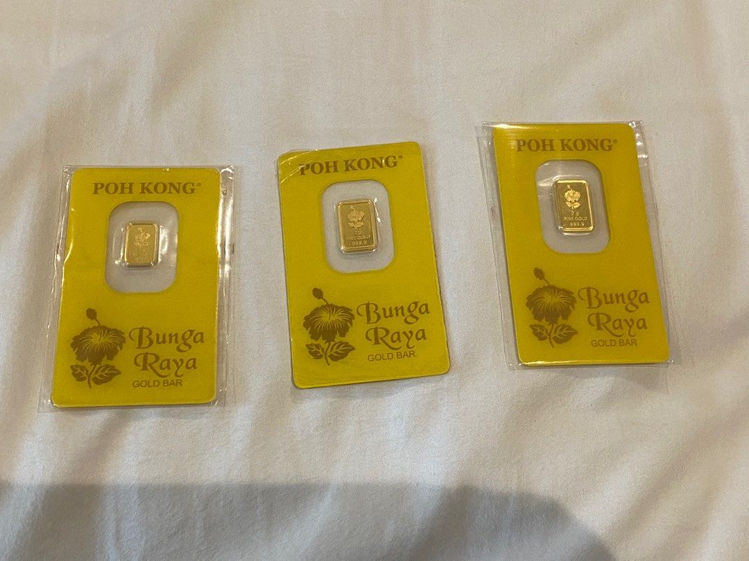 Poh kong gold bar, Women's Fashion, Jewelry & Organisers, Precious