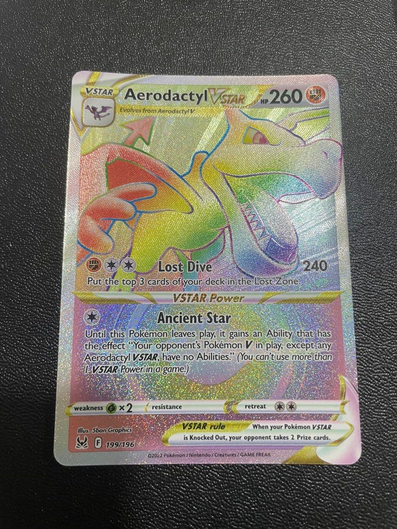 Aerodactyl VSTAR - Lost Origin - Holo - 199/196