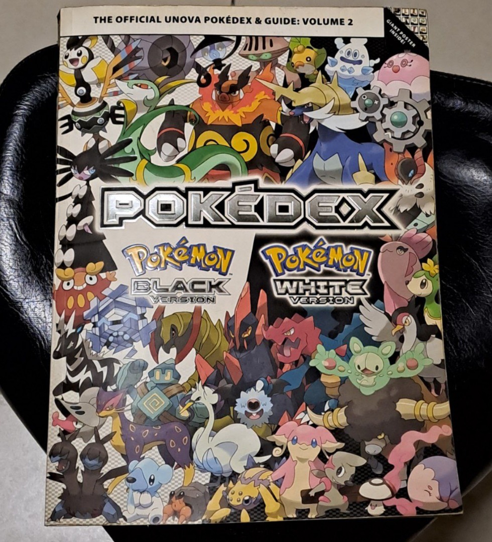 Pokemon Black and White Pokedex and Guide Vol 2, Hobbies & Toys, Books & Magazines, Comics