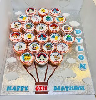 Pokemon cupcakes