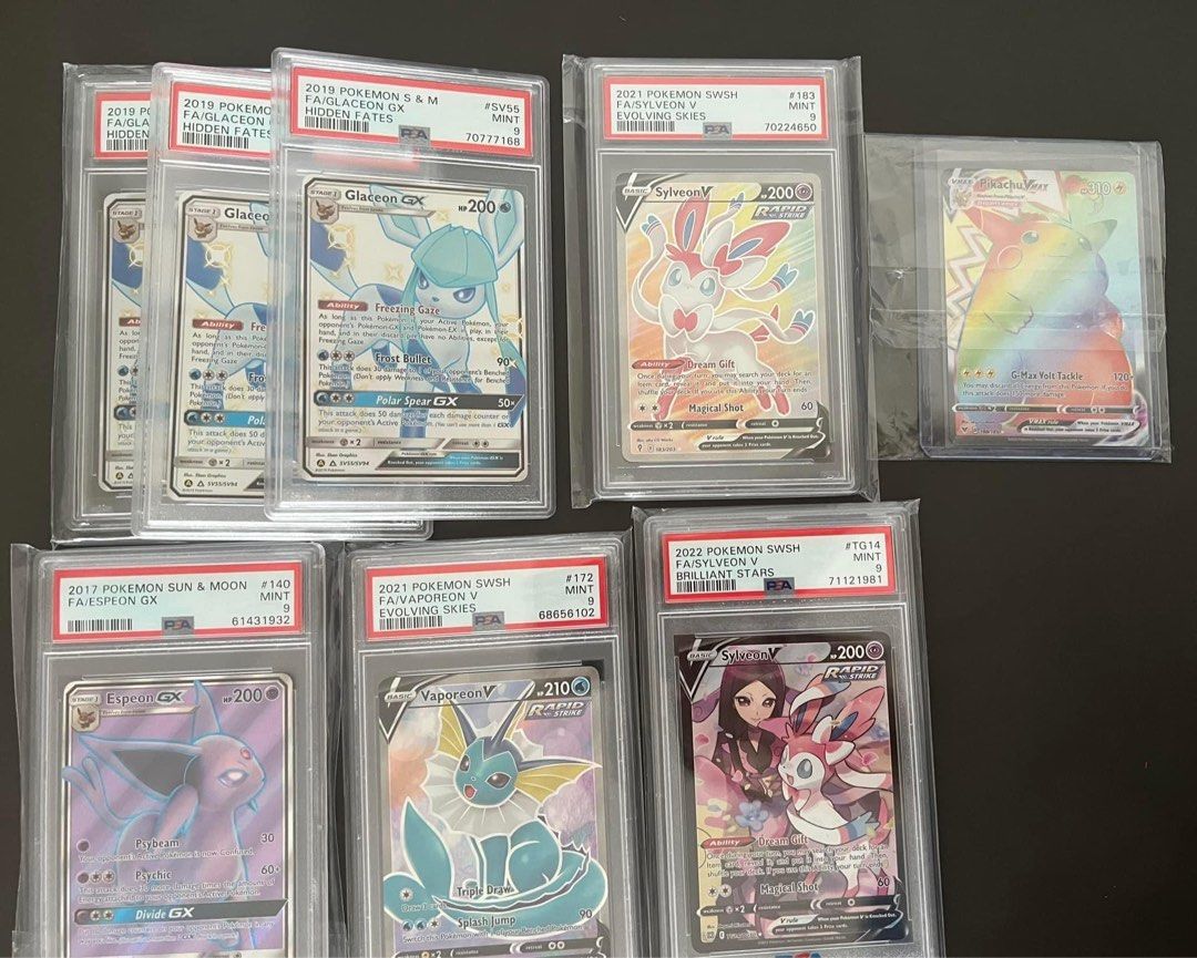 Pokemon PSA slabs, Hobbies & Toys, Toys & Games on Carousell