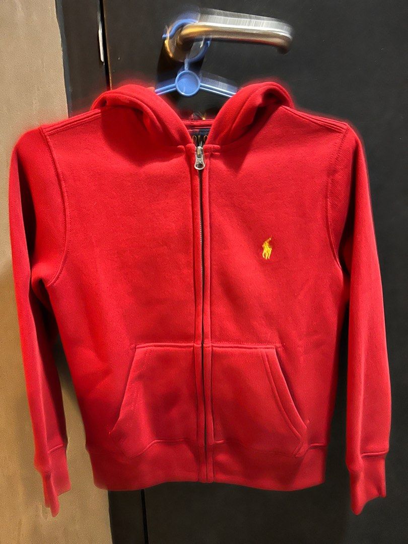 Ralph lauren red hoodie outlet