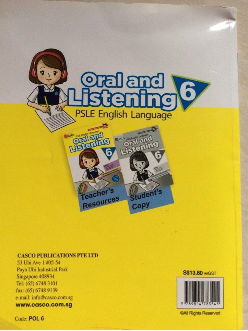 (Teacher's　Books　Resources),　Toys,　Magazines,　on　Hobbies　Books　Assessment　Oral　Primary　Listening　and　Carousell