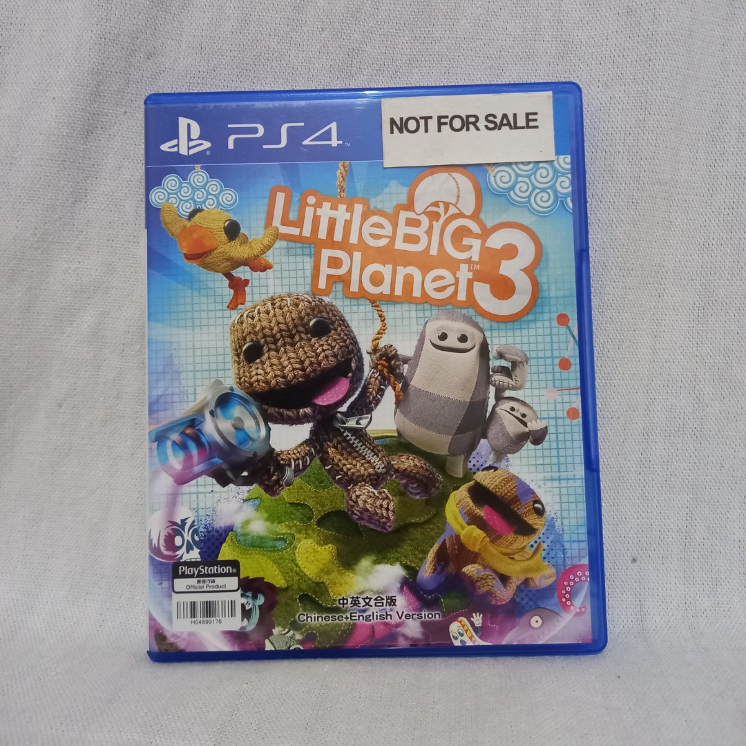 Sony PlayStation 4 PS4 Game Little Big Planet 3 Support English And  Cantonese