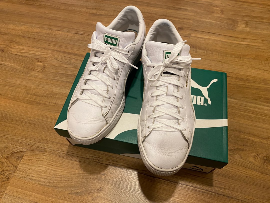 Puma basket classic white singapore sale