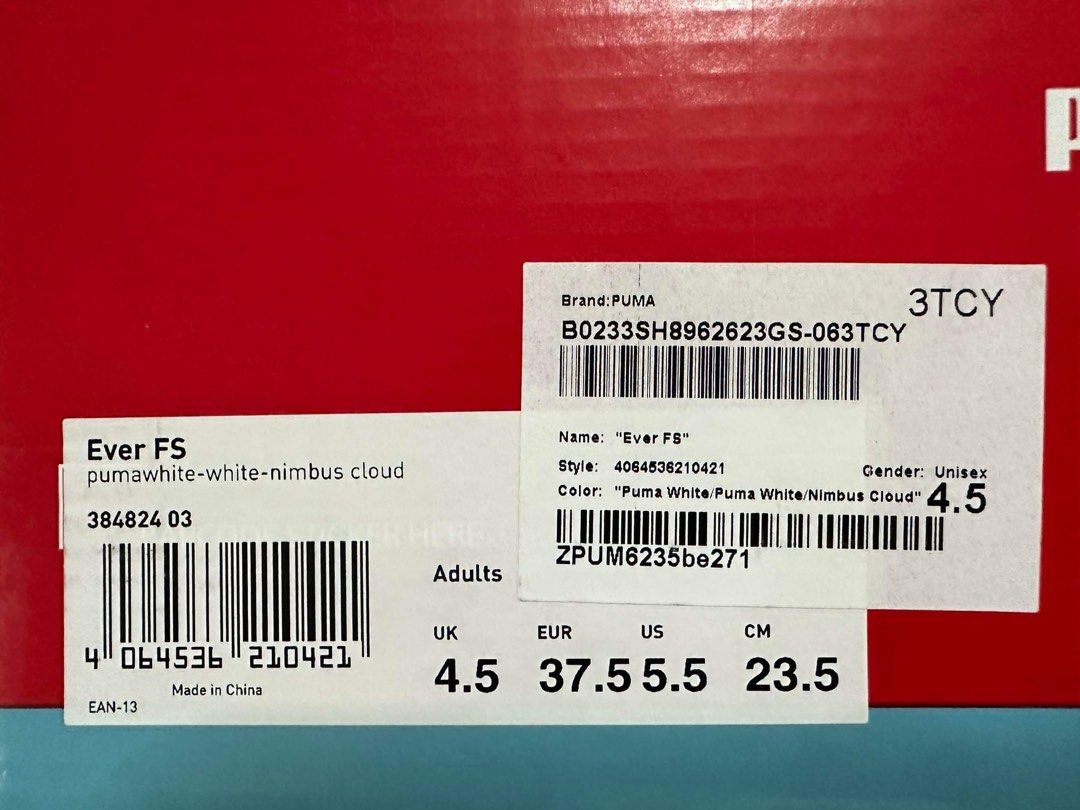 Puma new arrivals return label