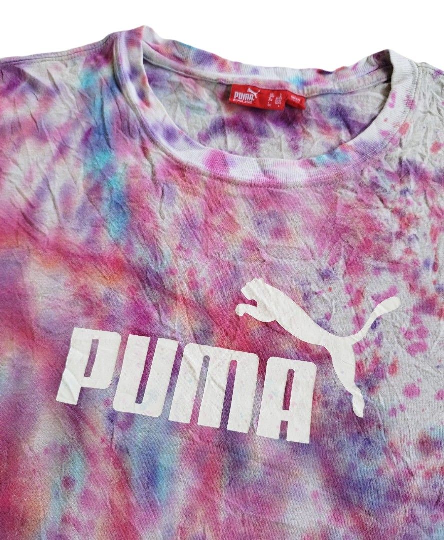 Puma tie dye t shirt sales
