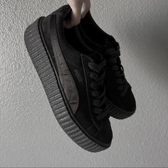 Puma fenty creepers black store