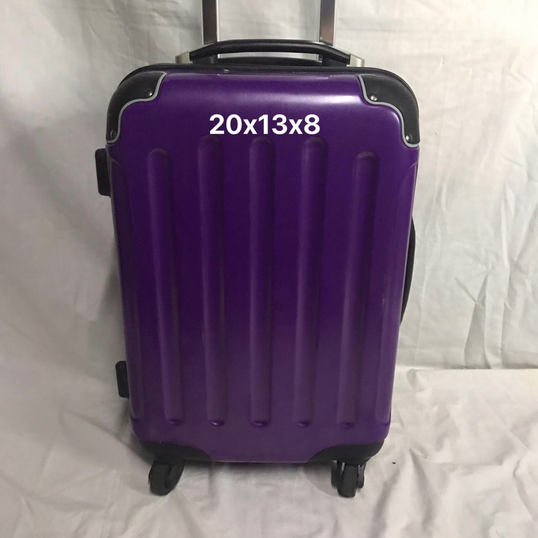 PURPLE HAND CARRY LUGGAGE on Carousell