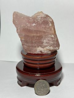 Raw Rose Quartz Gemstone Crystal