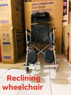 Reclining/ collapsible wheelchair