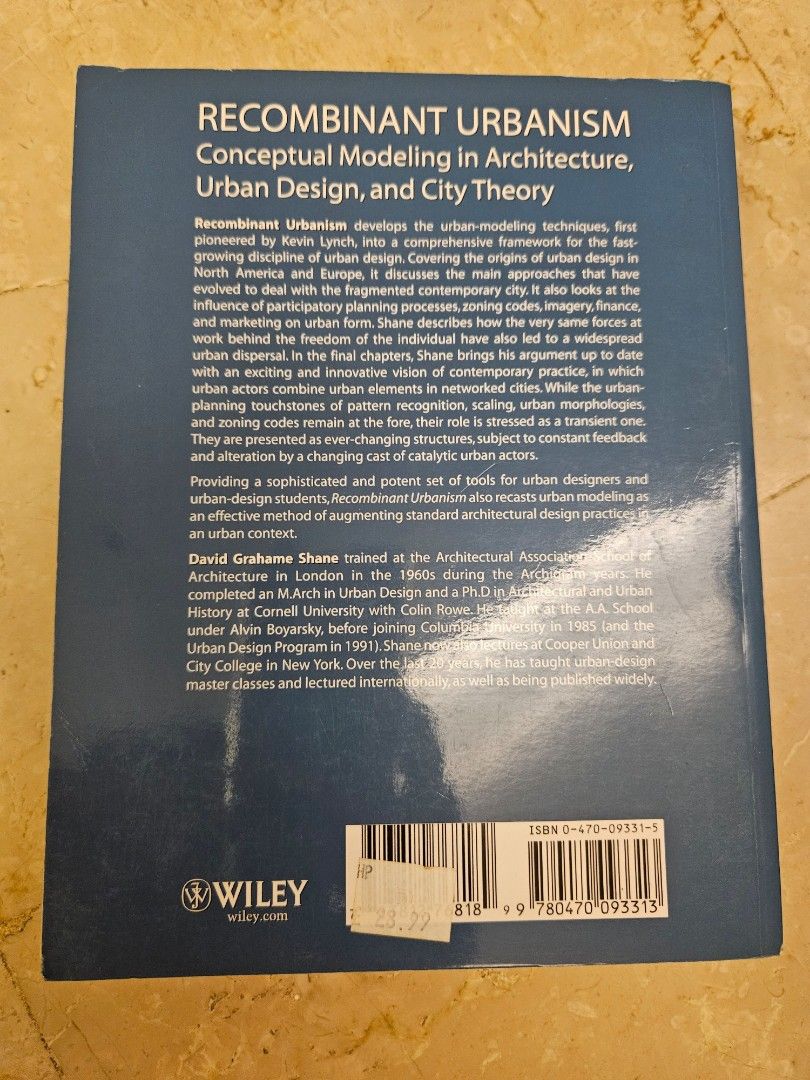 Recombinant Urbansim Recombinant Urbanism, Hobbies & Toys, Books & Magazines, Fiction & Non ...