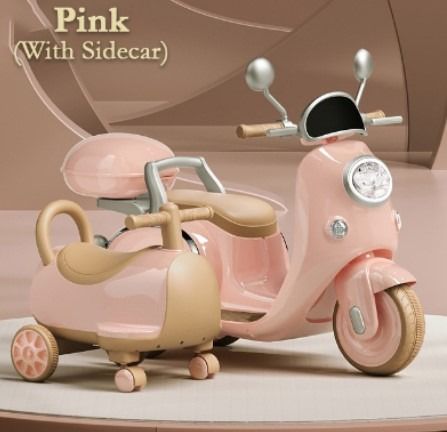 Motorcycle with sidecar for kids deals