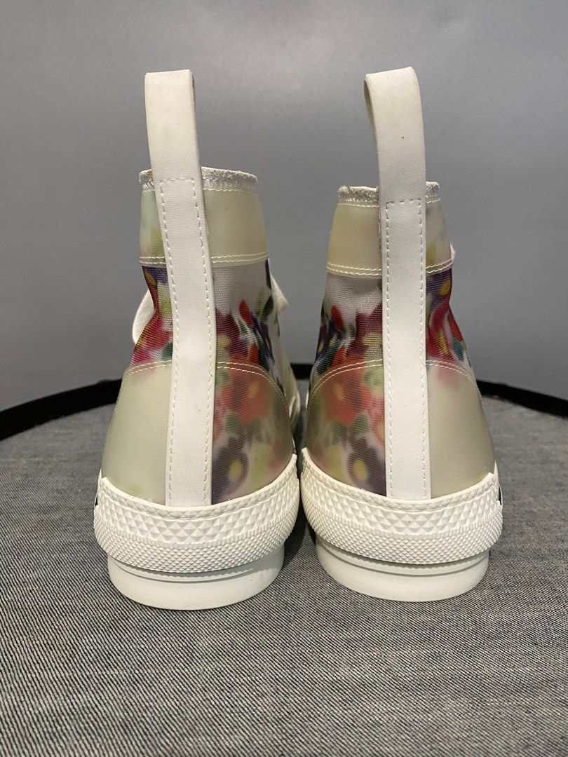 dior floral high tops