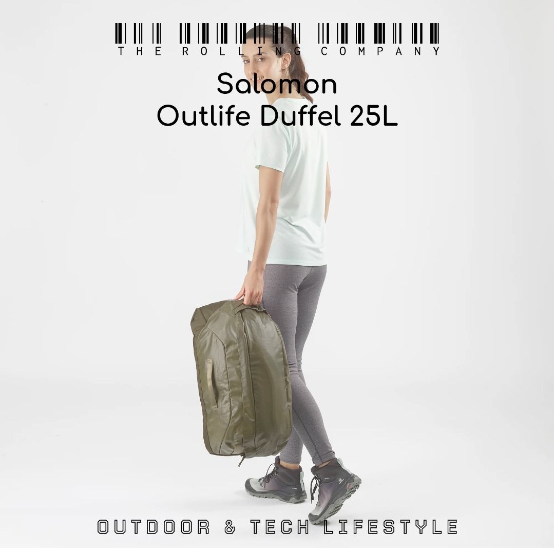 Salomon Outlife Duffel 25L, 男裝, 袋, 背包- Carousell