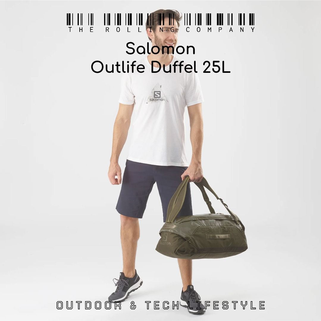 Salomon Outlife Duffel 25L, 男裝, 袋, 背包- Carousell