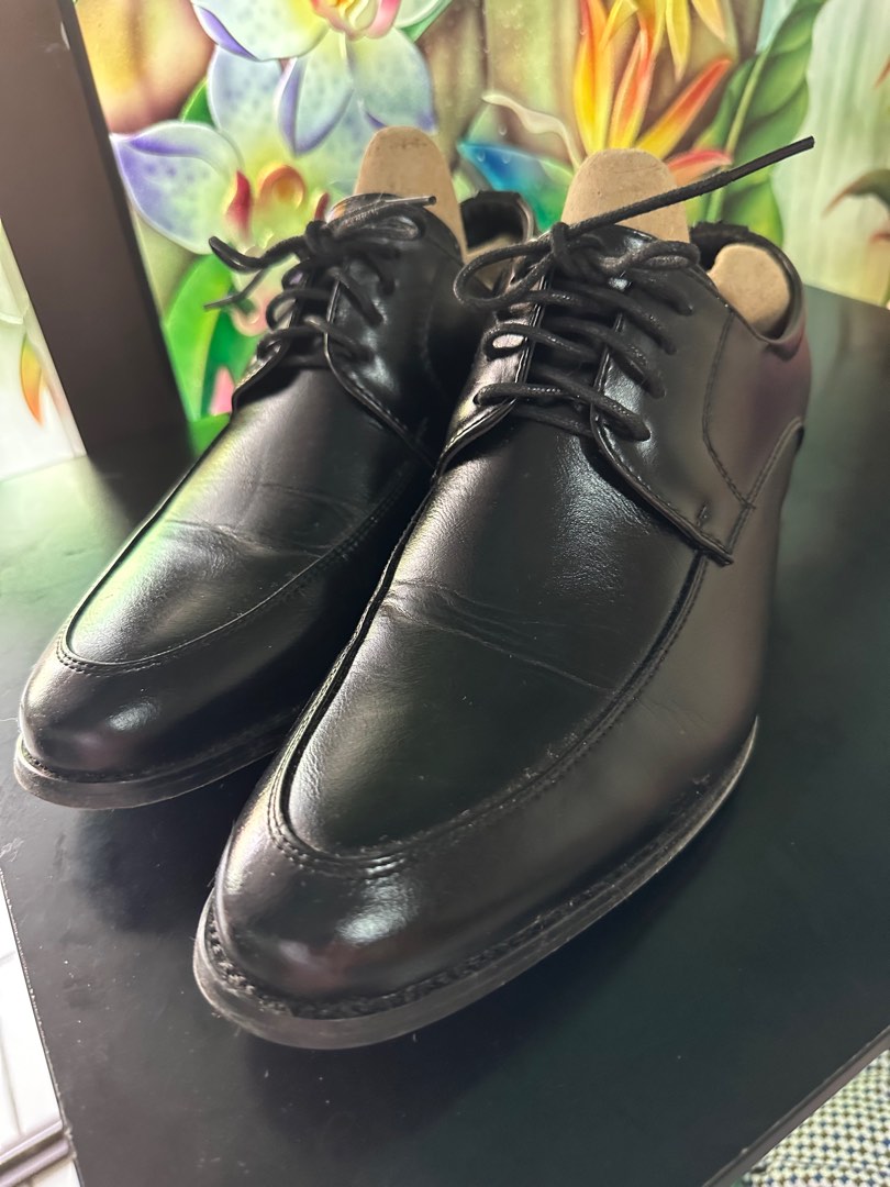 Salvatorre man black shoes, Men's Fashion, Footwear, Dress Shoes on ...