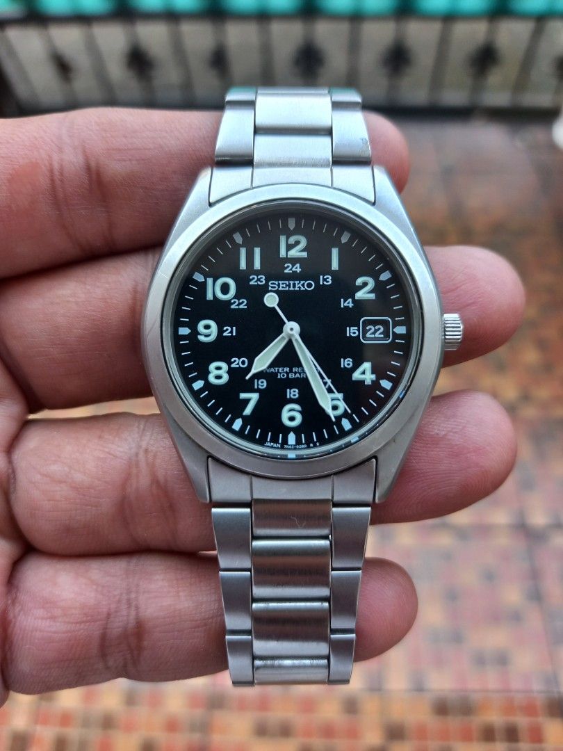 SEIKO セイコー 7N42-8260 ミリタリー SBCA001