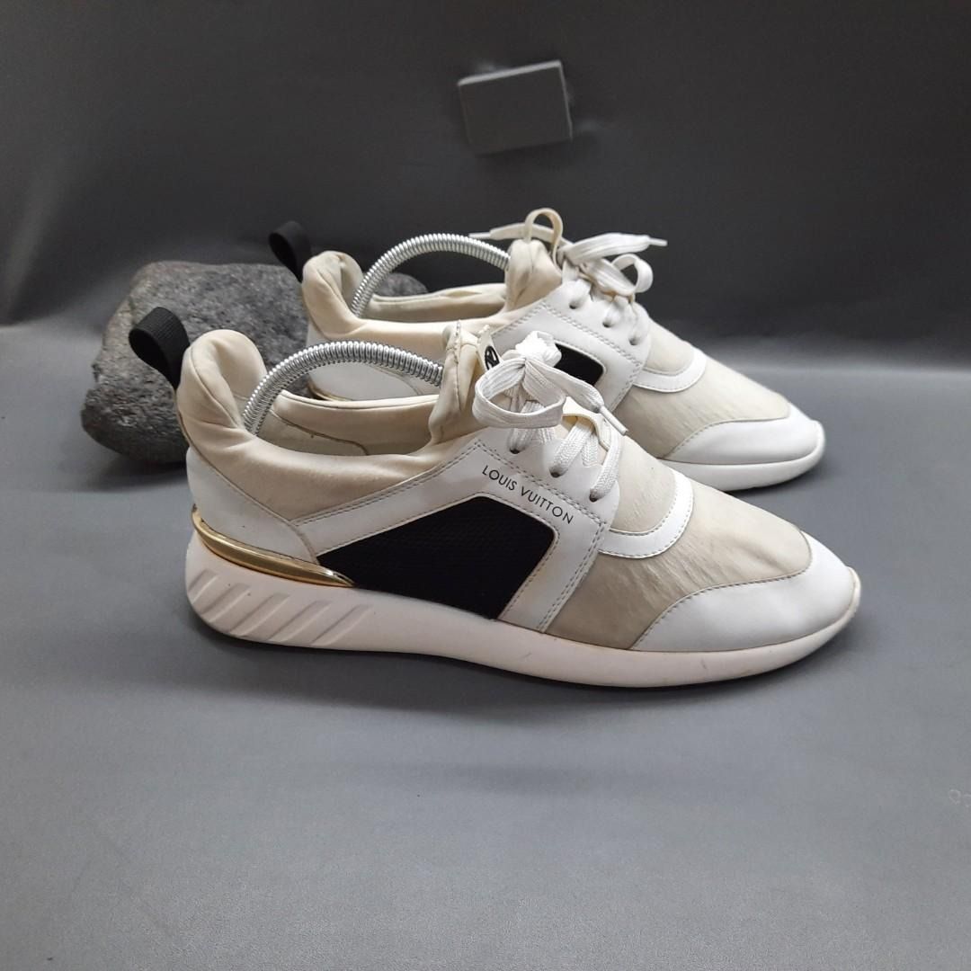 Sepatu Louis Vuitton Monogram Trinner Casual White Size 41