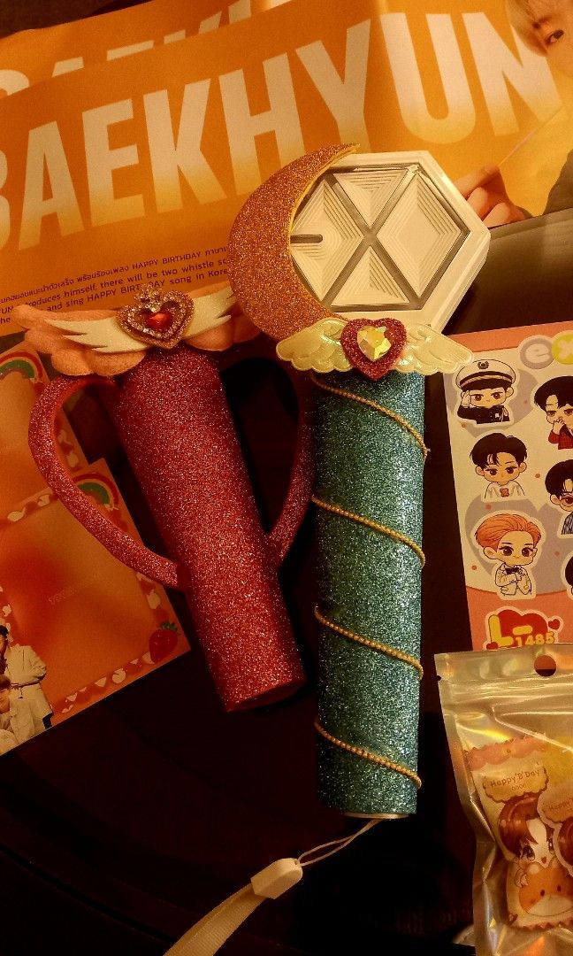 [SET] Eribong (EXO-L lightstick) Case - Sailor Moon (2pcs) on Carousell