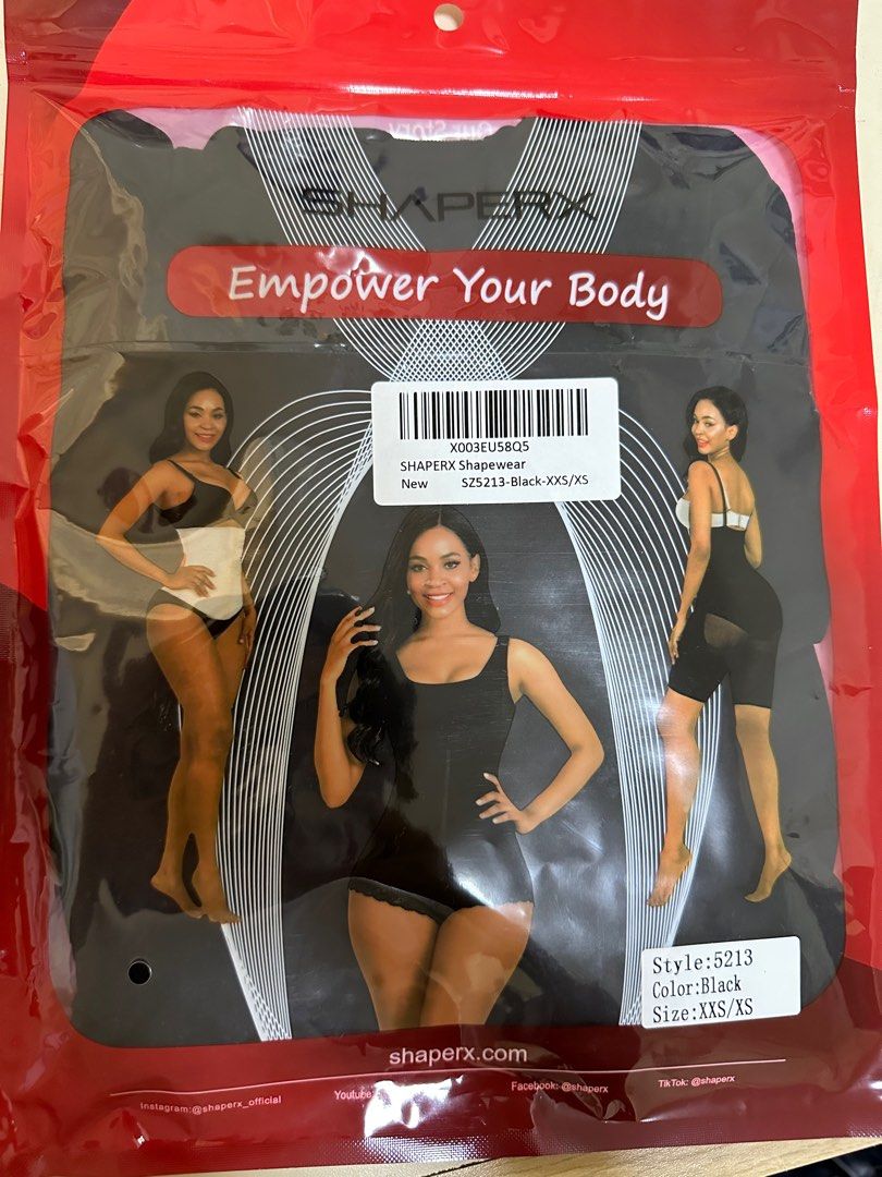 SHAPERX Bodysuit for Women Tummy Control Shapewear Seamless Sculpting,  Women's Fashion, Undergarments & Loungewear on Carousell