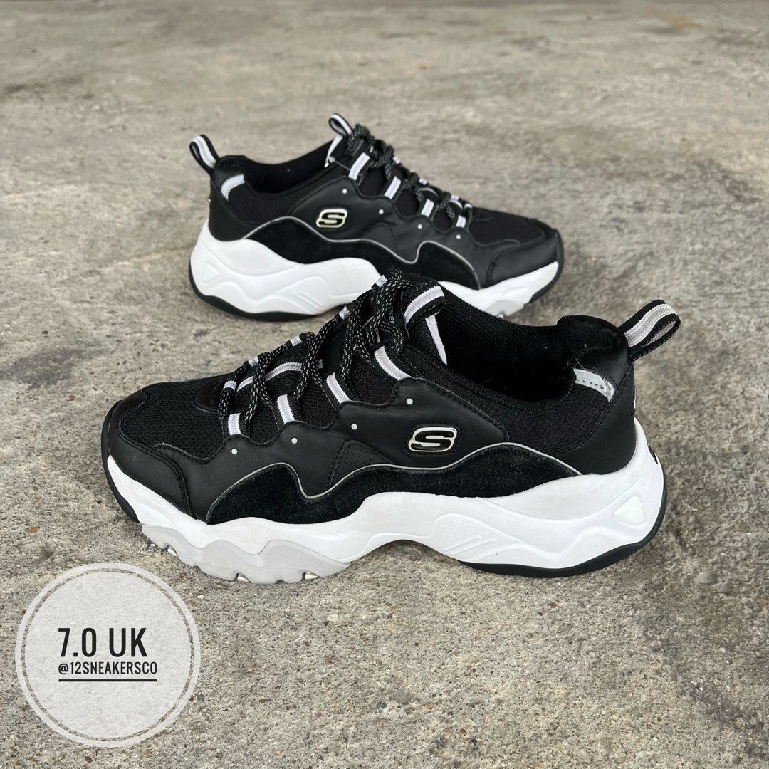 Skechers d lites 3 mens grey clearance