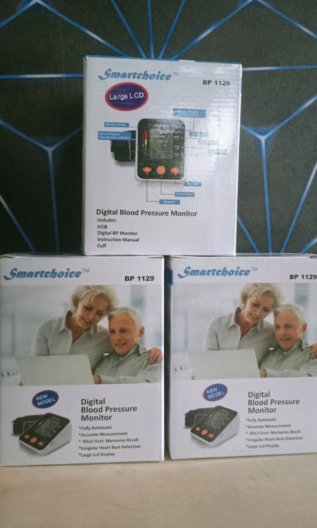 Smart Choice Digital BP (Category: Health Monitors & Weighing Scales) located in Quezon City. Submitted by pjfalogme21 (Listing ID 1233297913, Image 2). Description: Available for pick up and delivery. Same delivery within Metro Manila area and nearby provinces. We accept COD, Bank Transfer and Gcash payment. Pm for more details..